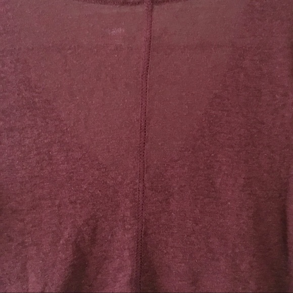 NWT Mossimo XS Burgundy Long Sleeve Shirt - Picture 5 of 5